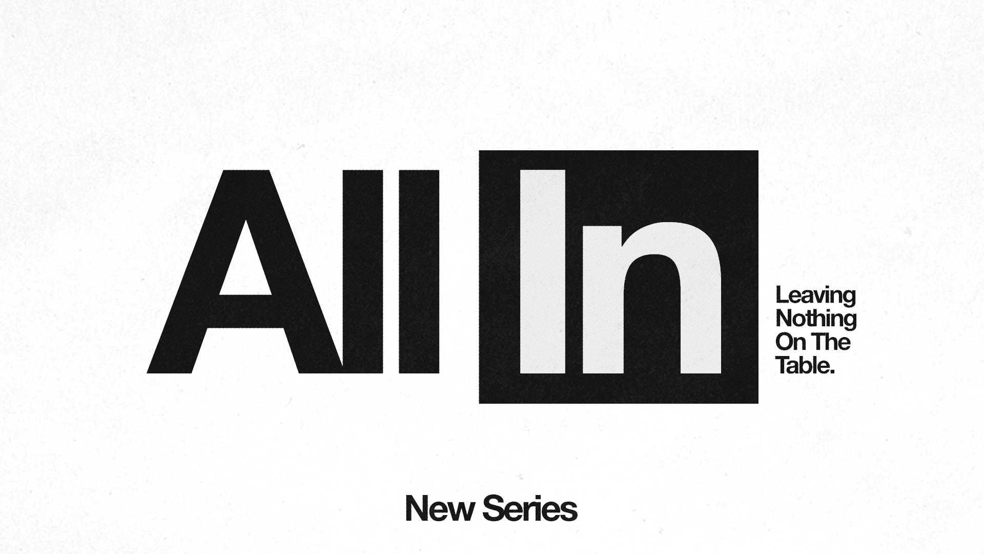 all in message series