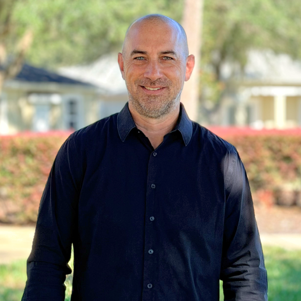 Chad Clower, staff member at Bay Chapel in Wesley Chapel, Florida.