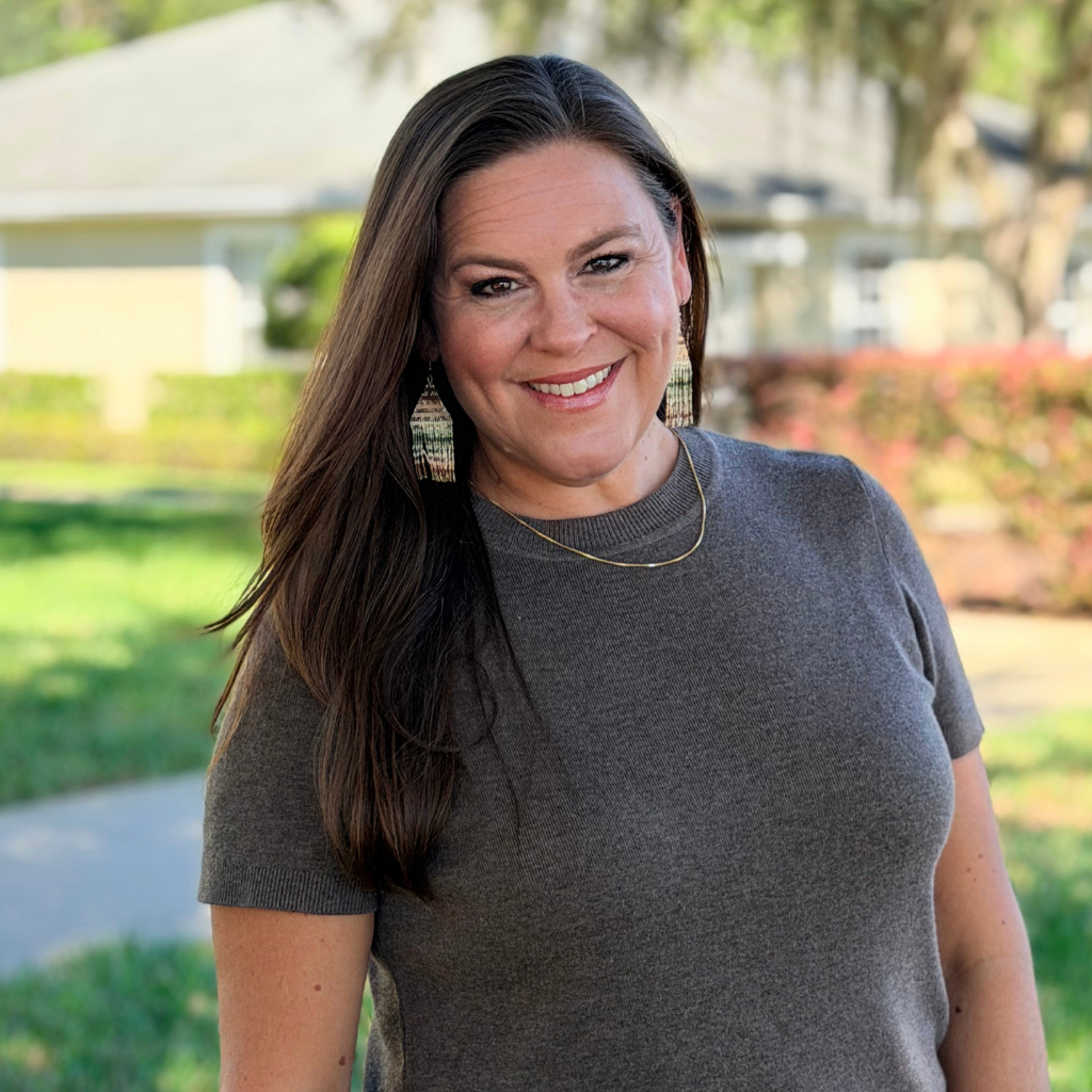 Tiffany, Director of Connections at Bay Chapel in Wesley Chapel, Florida.